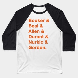 Suns '23-'24 playoff squad Baseball T-Shirt